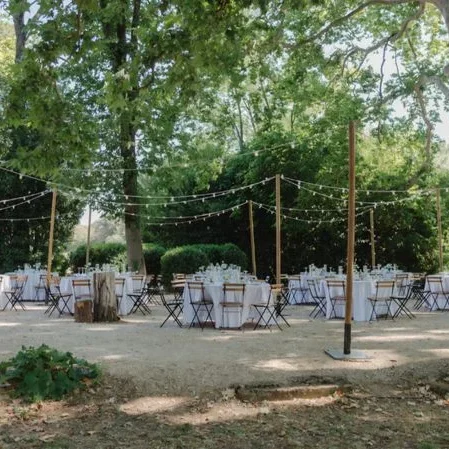 Location Guirlandes guinguette mariage Gard Vaucluse