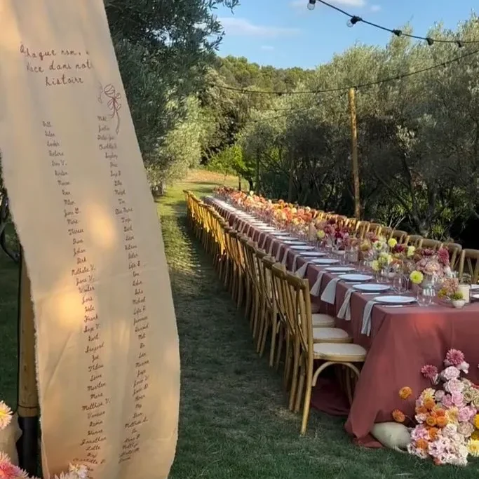 Location mobilier et vaisselle